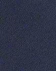 Herringbone Solid Dark Navy Silk Tie