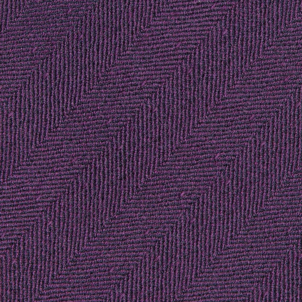 Herringbone Solid Bordeaux Silk Tie