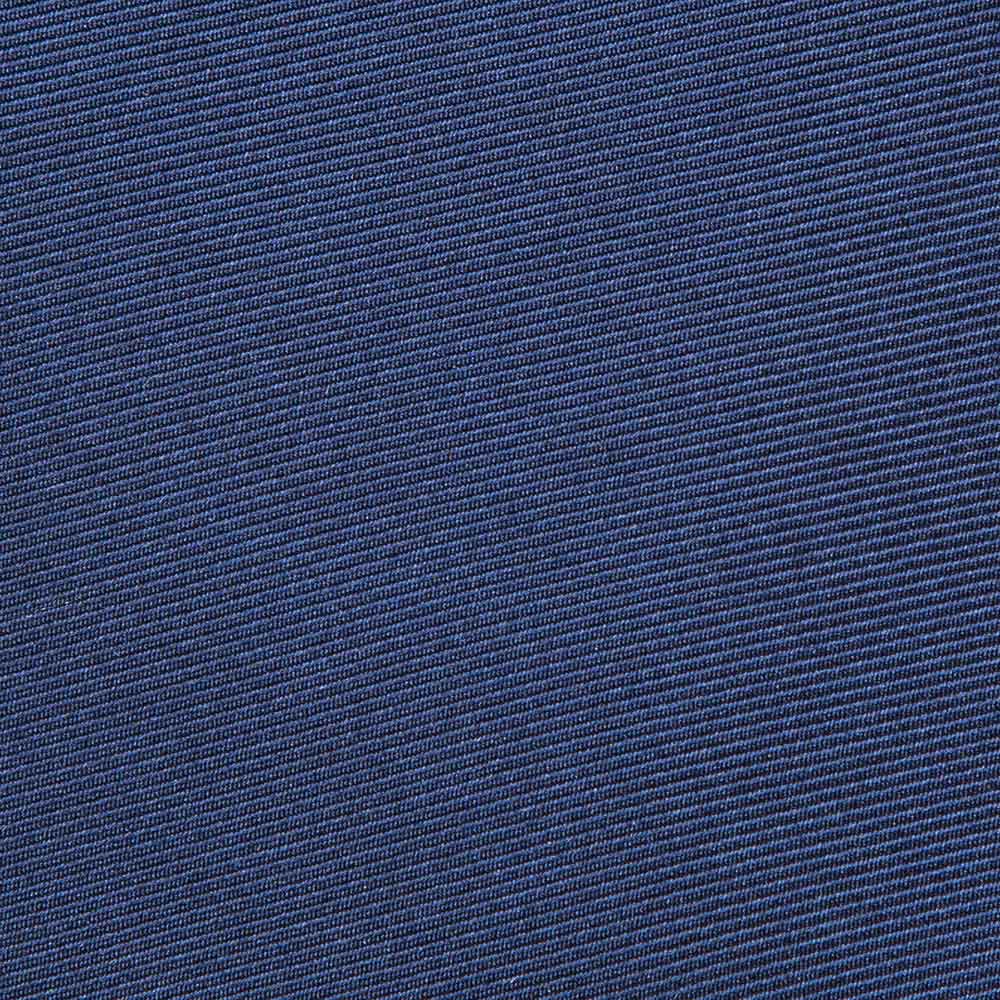 Hand Printed Dark Navy Solid Silk Tie