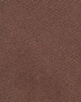 Hand Printed Brown Solid Silk Tie