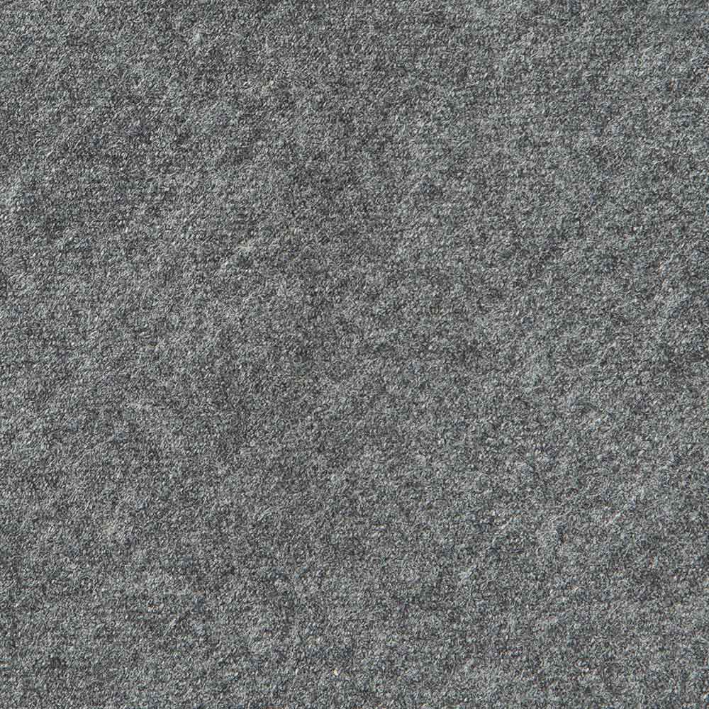 V.B.C Canonico Flannel Light Gray Solid Wool Tie