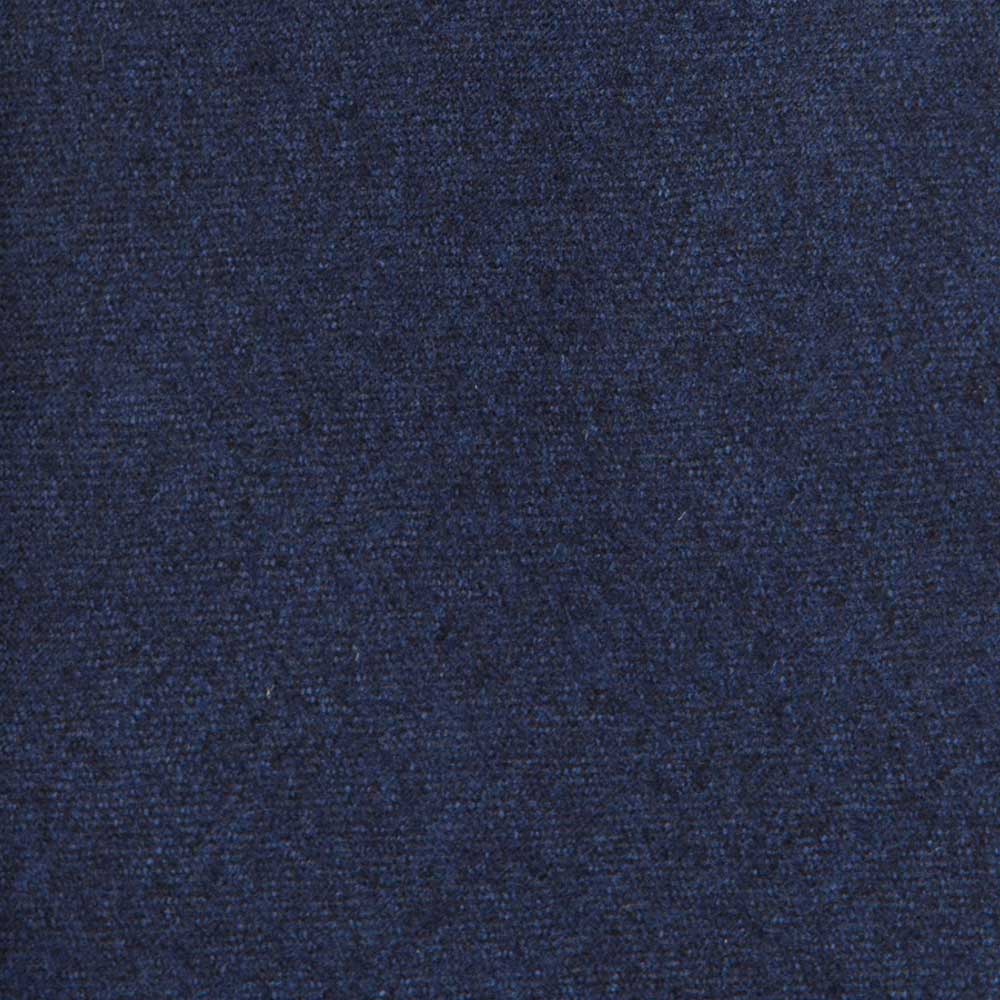 V.B.C Canonico Flannel Deep Blue Solid Wool Tie