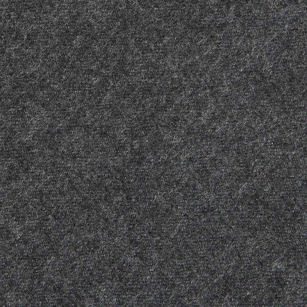 V.B.C Canonico Flannel Middle Gray Solid Wool Tie