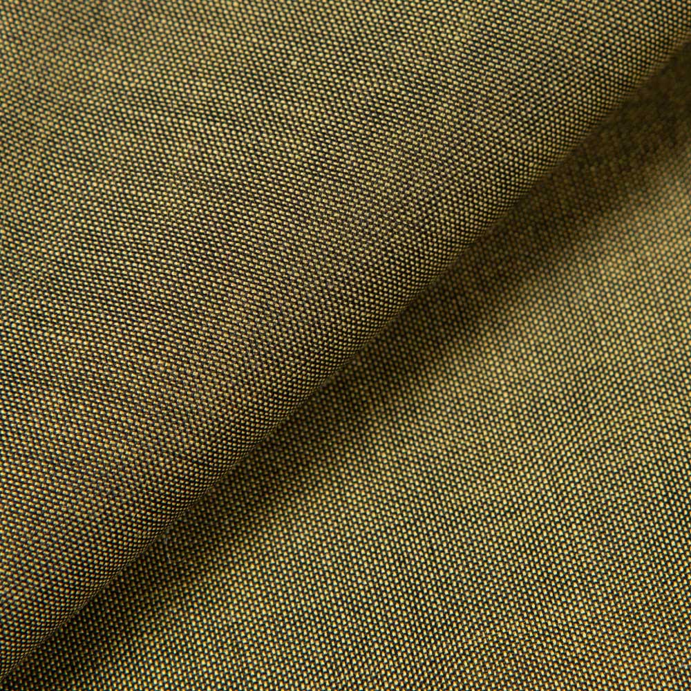 Pompeii Black Gold Cotton Pocket Square