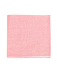 Pompeii Pink Cotton Pocket Square