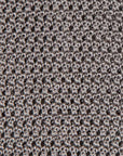 Silver Solid Silk Knit Tie