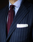 Deep Burgundy Solid Silk Knit Tie