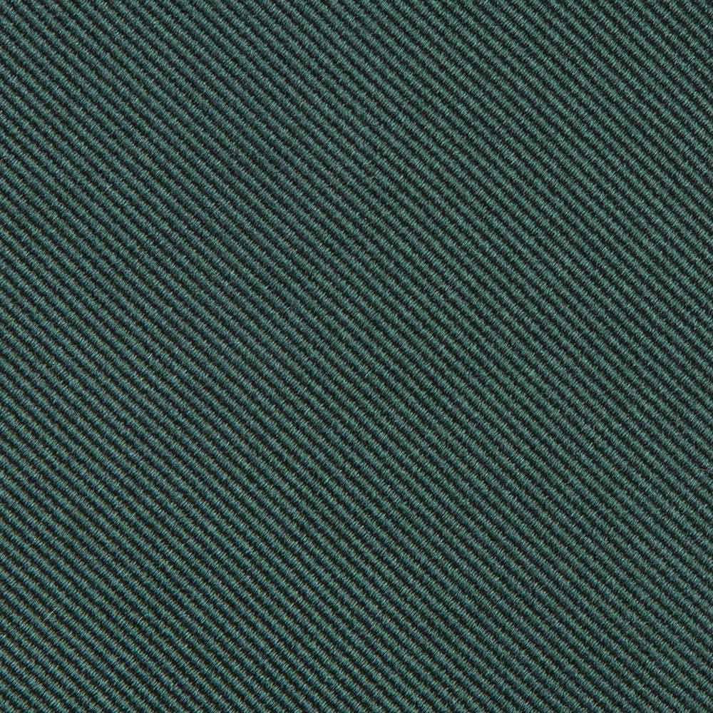 King Twill Solid Green Silk Tie