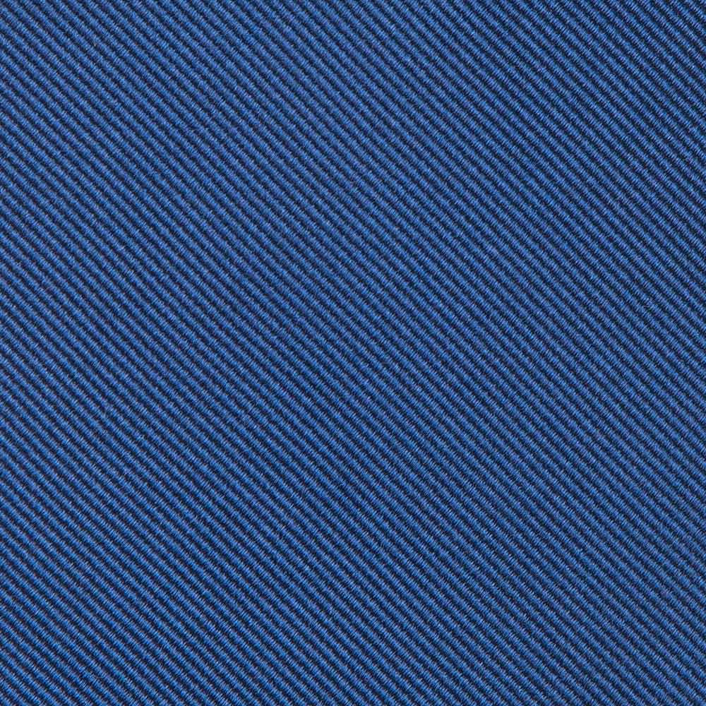 King Twill Solid Navy Silk Tie