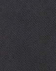 King Twill Solid Black Silk Tie