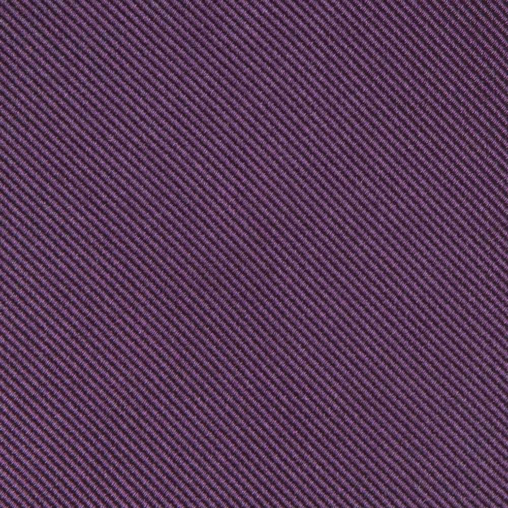 King Twill Solid Bordeaux Silk Tie