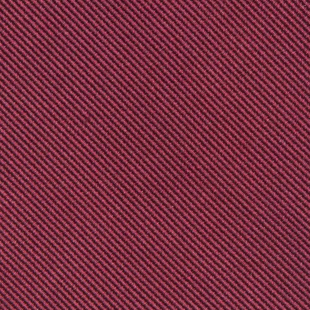 King Twill Solid Burgundy Silk Tie