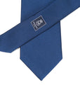 King Twill Solid Navy Silk Tie
