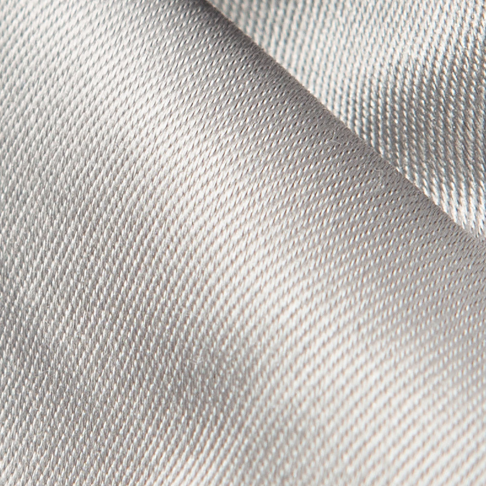 Wedding Silver Satin Silk Bow Tie
