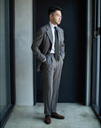 Mori Solid Dark Green Wool Sfoderato Tie