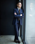 Mori Solid Brown Wool Sfoderato Tie