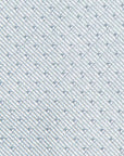 Pin Dot Silver Silk Tie