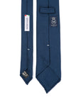 Grossa Grenadine Navy Silk Sfodarato Tie