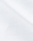 Bianca White Cotton Linen Pocket Square