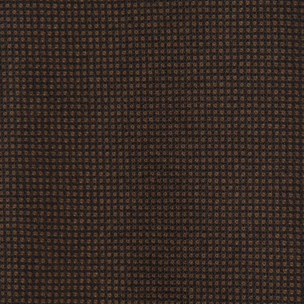 Colombo New Mori Solid Brown Wool Sfoderato Tie