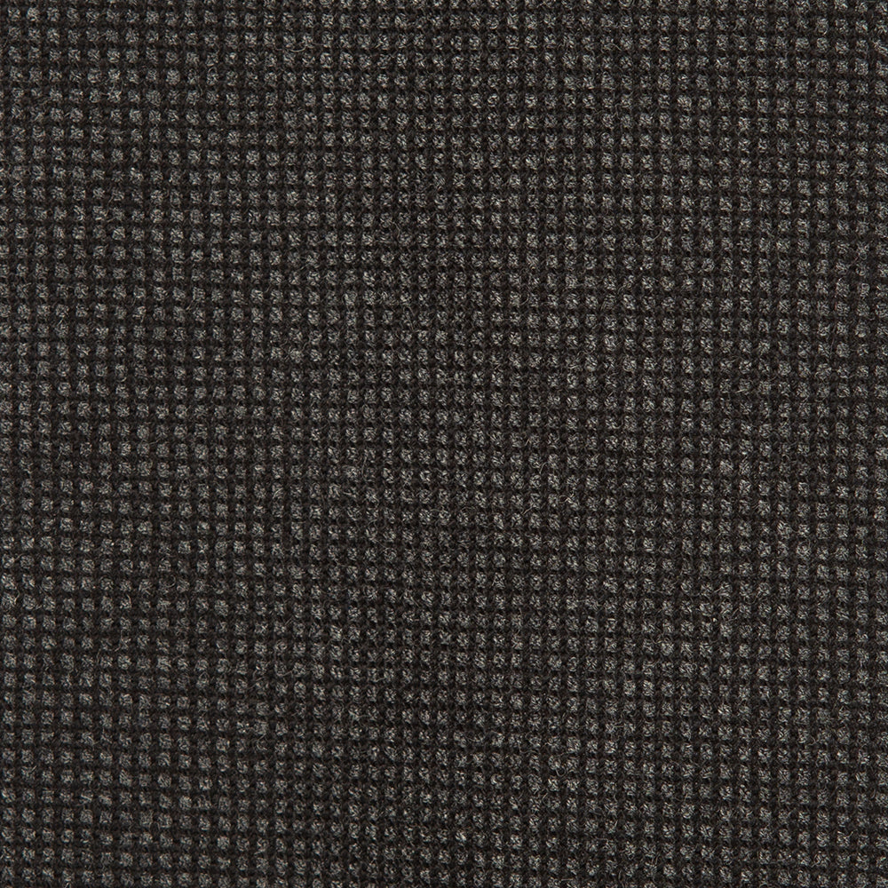 Colombo New Mori Solid Charcoal Gray Wool Sfoderato Tie