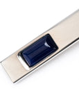 Navy Blue Stone Tie Pin
