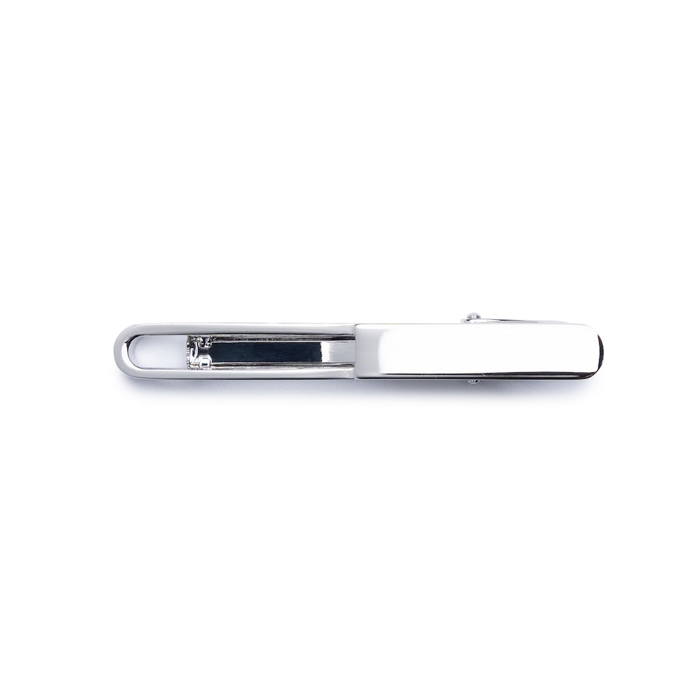 Half Loop Metal Tie Clip