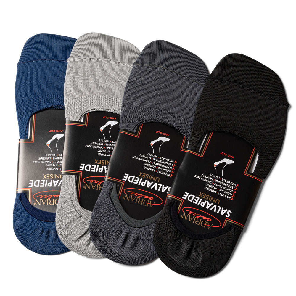 Navy Blue SoftAir+Plus Solid Invisible Socks