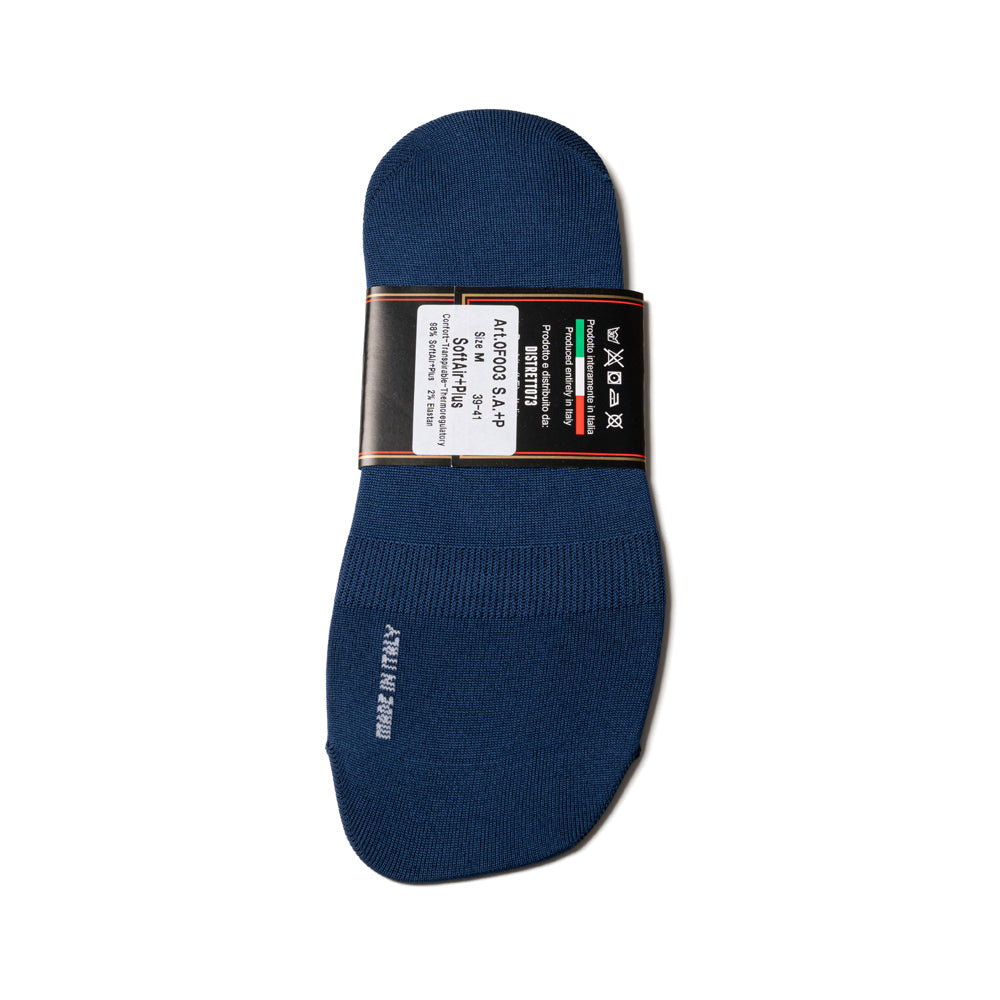 Navy Blue SoftAir+Plus Solid Invisible Socks