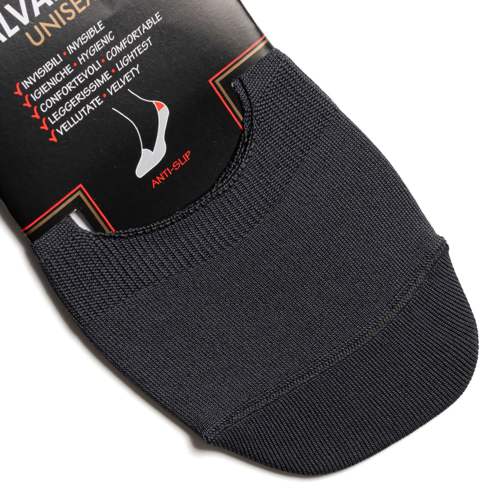 Charcoal Gray SoftAir+Plus Solid Invisible Socks