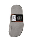 Ash Grey SoftAir+Plus Solid Invisible Socks