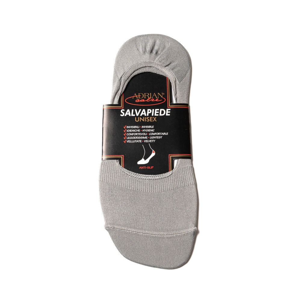 Ash Grey SoftAir+Plus Solid Invisible Socks