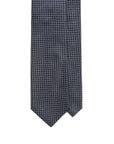 Como Silk All-Over Ring Pattern Dark Navy Tie