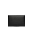 Jet Black Mouflon Leather Envelope Card Holder