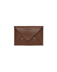 Camel Brown Mouflon Leather Envelope Card Holder