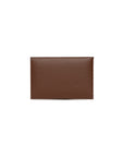 Camel Brown Mouflon Leather Envelope Card Holder
