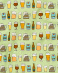 Beer Mania Cotton Handkerchief