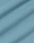 Mist Blue Cotton Short-Sleeve Knit Polo