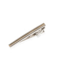 Gold Indent Line Metal Tie Clip
