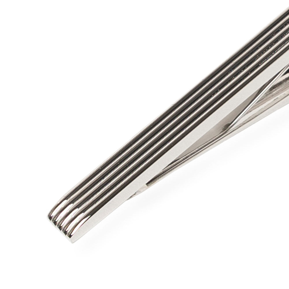 Five Lines Metal Tie Clip