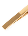 Half & Half Gold Tie Clip