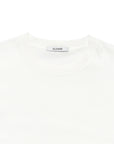 Pure White 60/2 Supima Cotton UV Protection Crew Neck T-Shirt