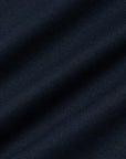 Navy Solid 60/2 Supima Cotton UV Protection Crew Neck T-Shirt