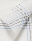 Aran Check Pattern Cotton-Linen Pocket Square