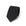 Jet Black Basket Solid Woven Wool Cotton Tie