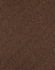 Milk Brown Basket Solid Woven Wool Cotton Tie
