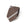Ice Blue Stripe Taupe Brown Printed Cashmere Wool Tie