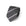 Silver Stripe Charcoal Gray Woven Silk Tie