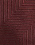Burgundy Wide Herringbone Woven Silk Tie