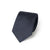 Dark Navy Wide Herringbone Woven Silk Tie